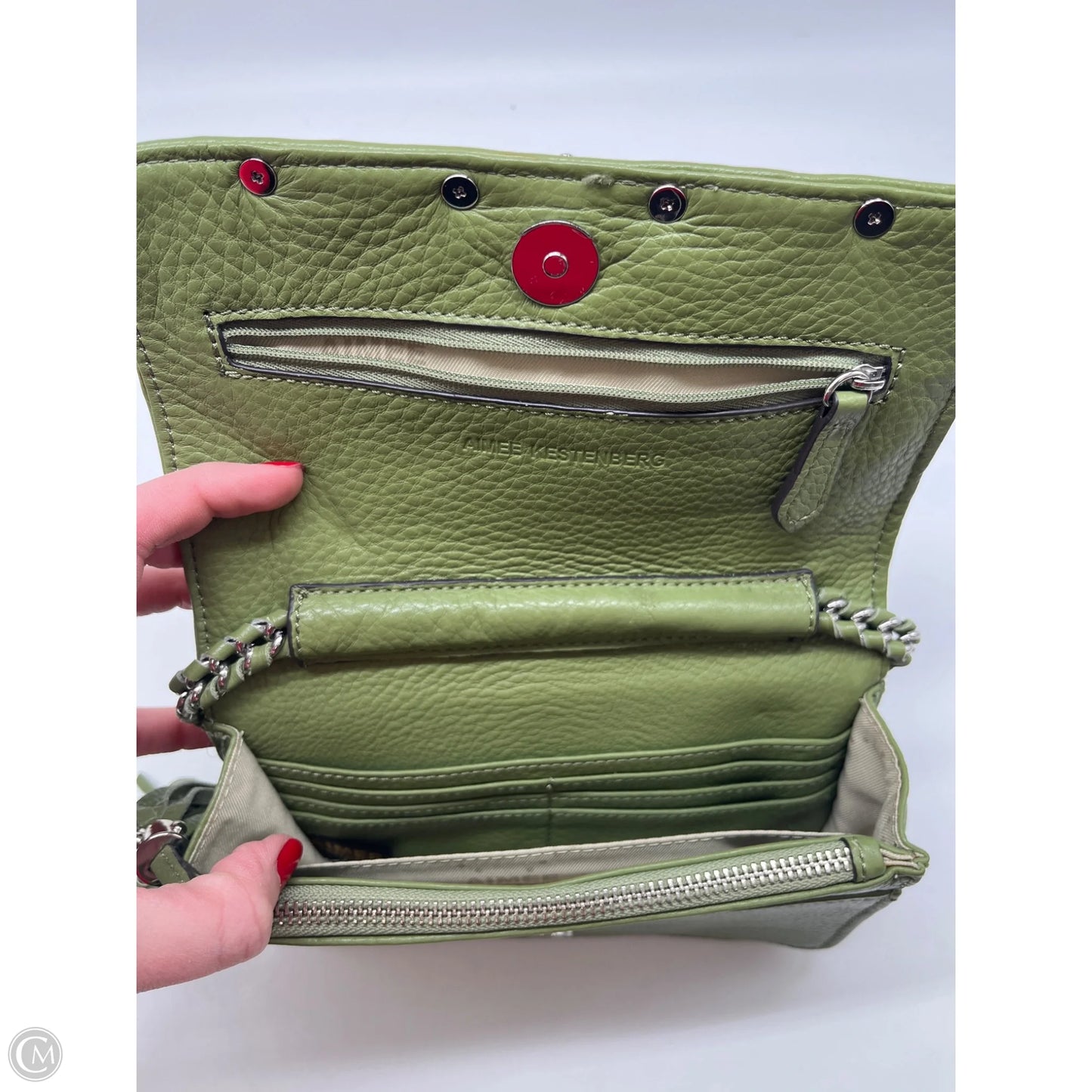 Crossbody Leather By Aimee Kestenberg, Size: Small