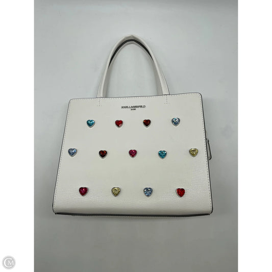 Handbag Designer By Karl Lagerfeld, Size: Medium