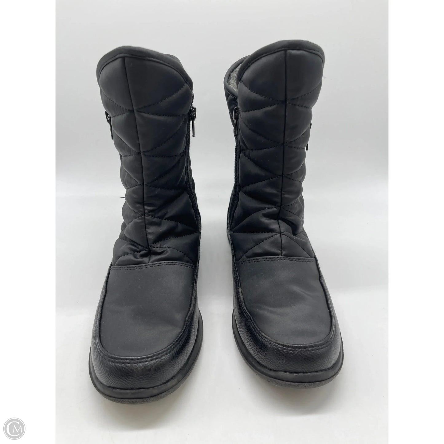 Boots Ankle Flats By Weatherproof In Black, Size: 8.5