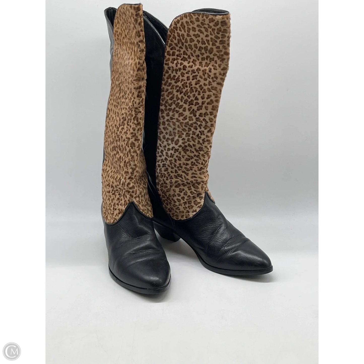 Boots Western By Antonio Moreno In Animal Print, Size: 6.5