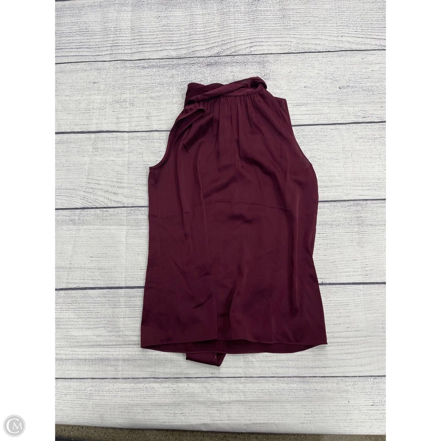 Tank Top By St. John In Purple, Size: Xs