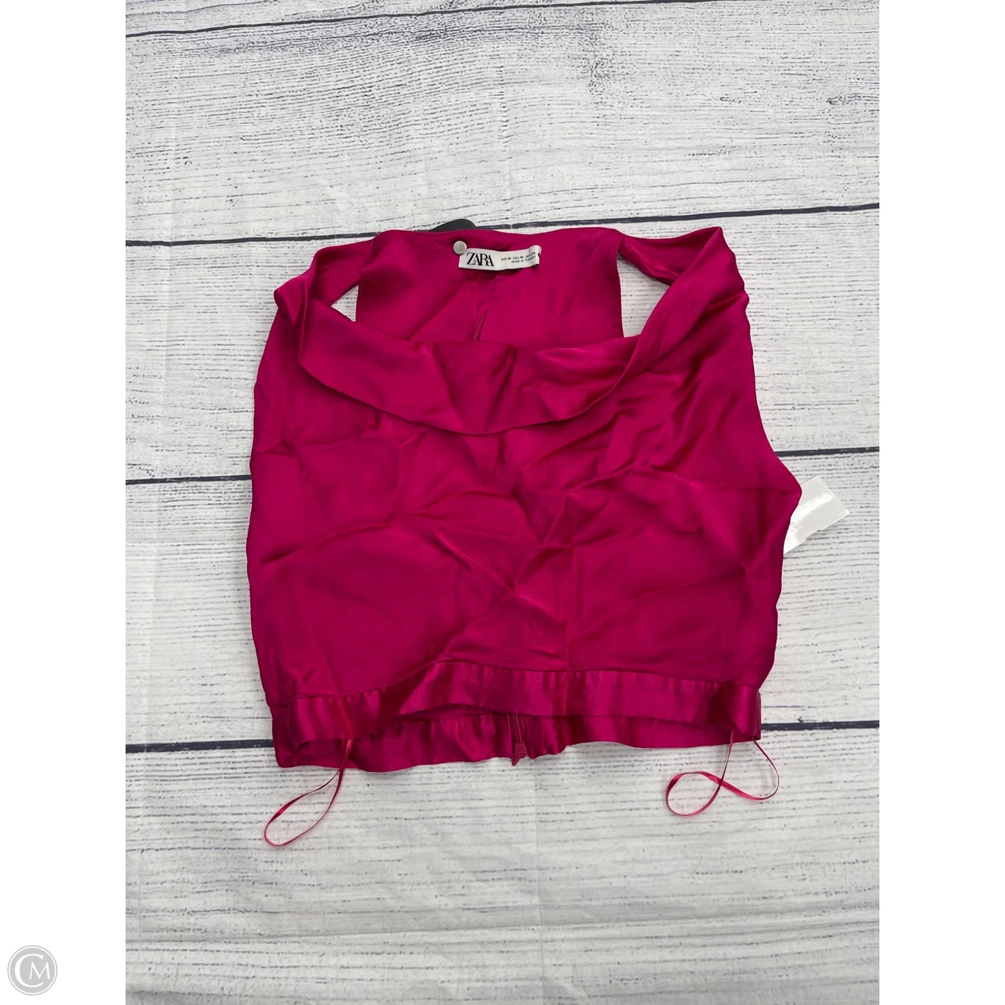 Tank Top By Zara In Pink, Size: M