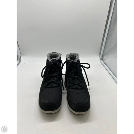 Boots Ankle Flats By L.l. Bean In Black, Size: 10