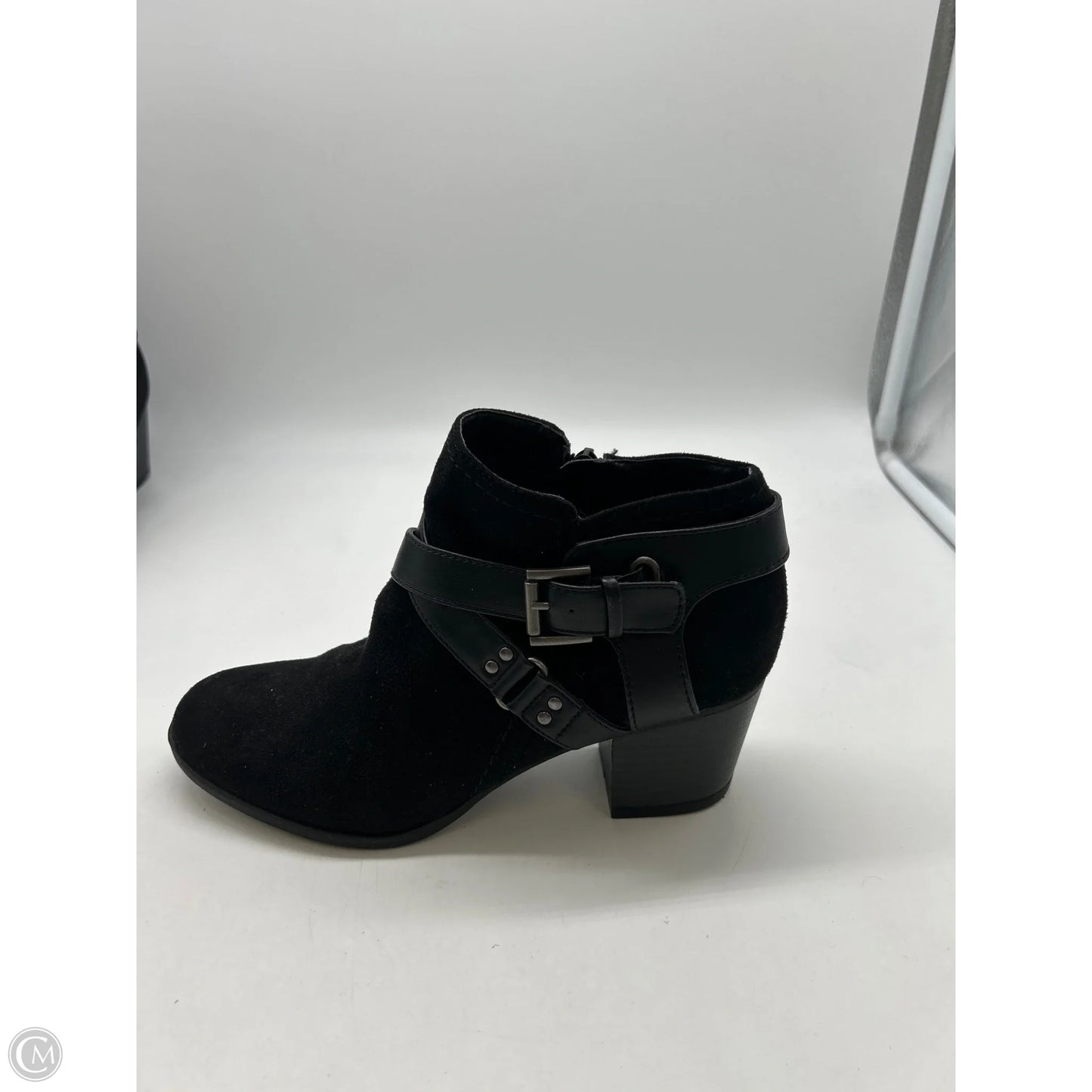Boots Ankle Heels By Indigo Rd In Black, Size: 7.5