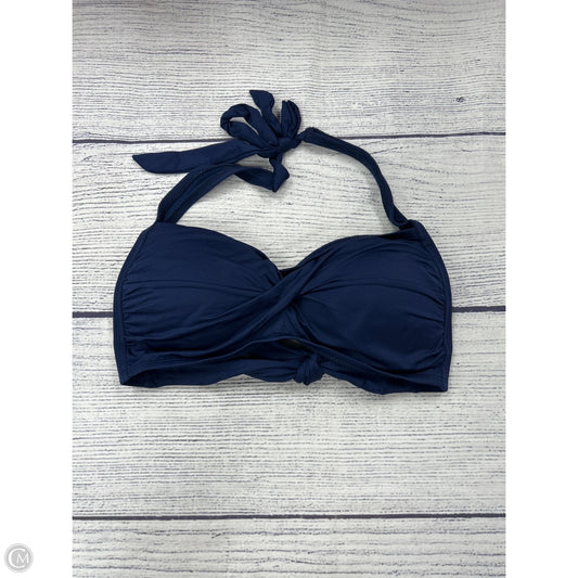 Swimsuit Top By Kona Sol In Blue, Size: M