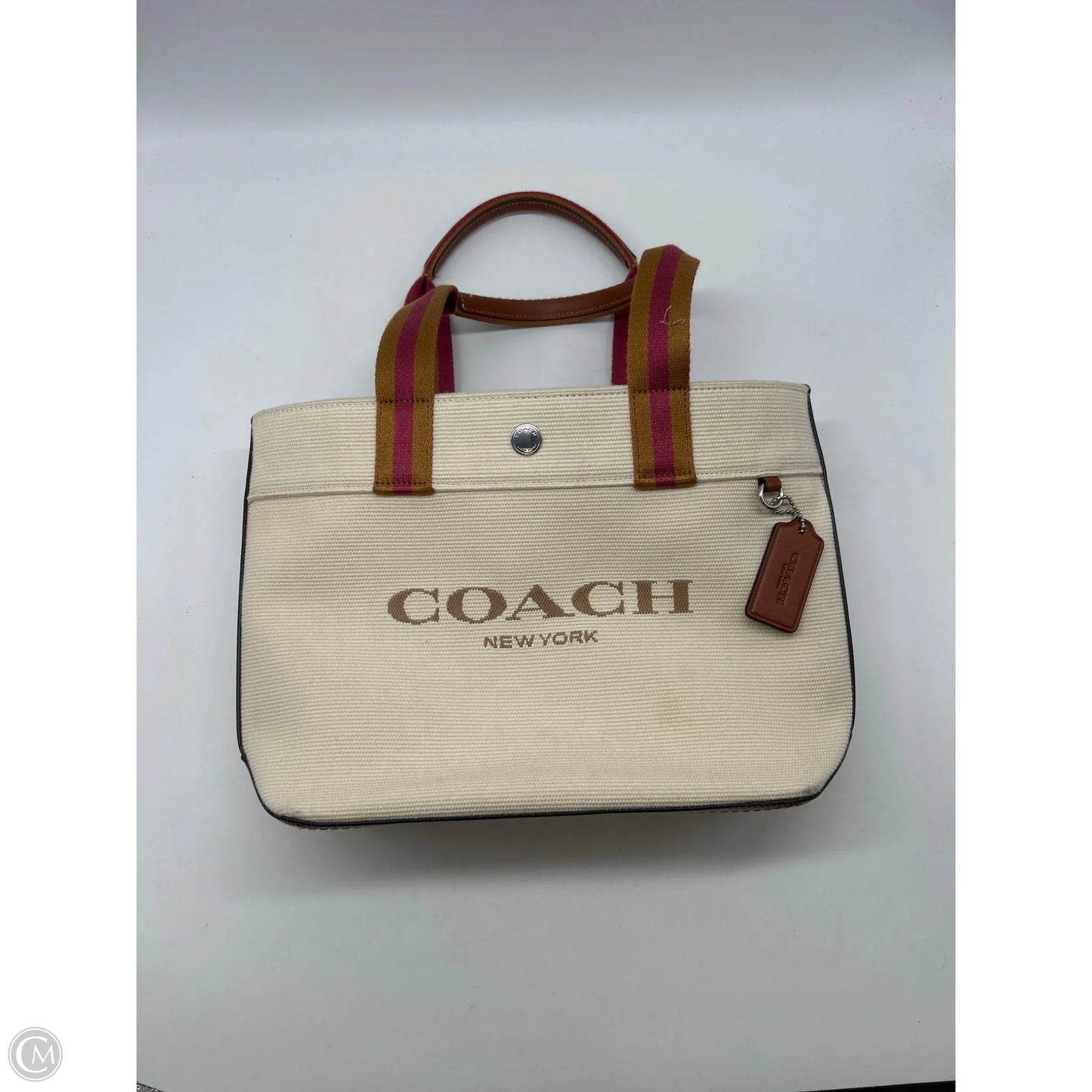 Tote Designer By Coach, Size: Small