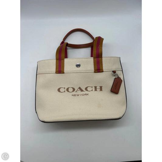 Tote Designer By Coach, Size: Small