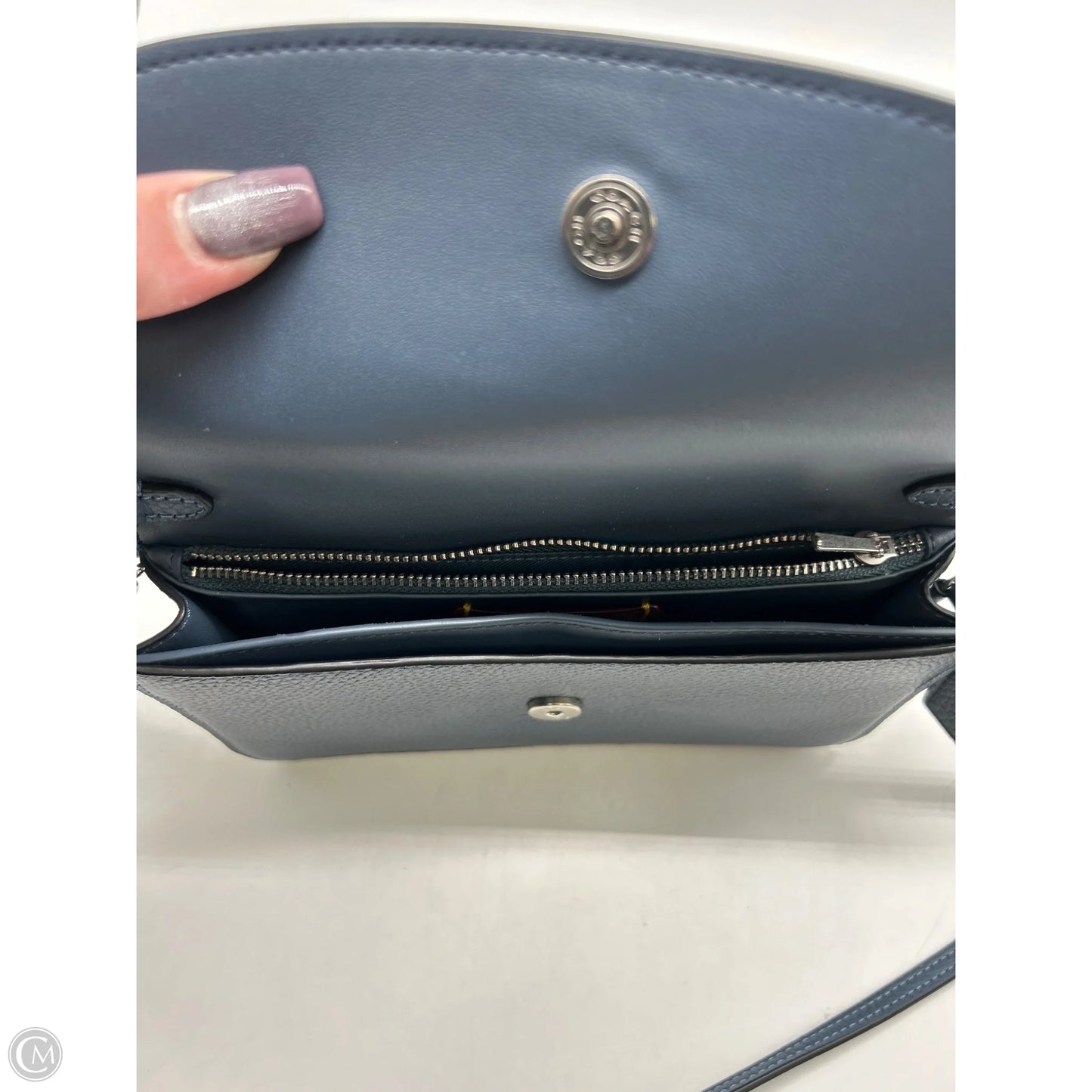 Crossbody Designer By Coach, Size: Small