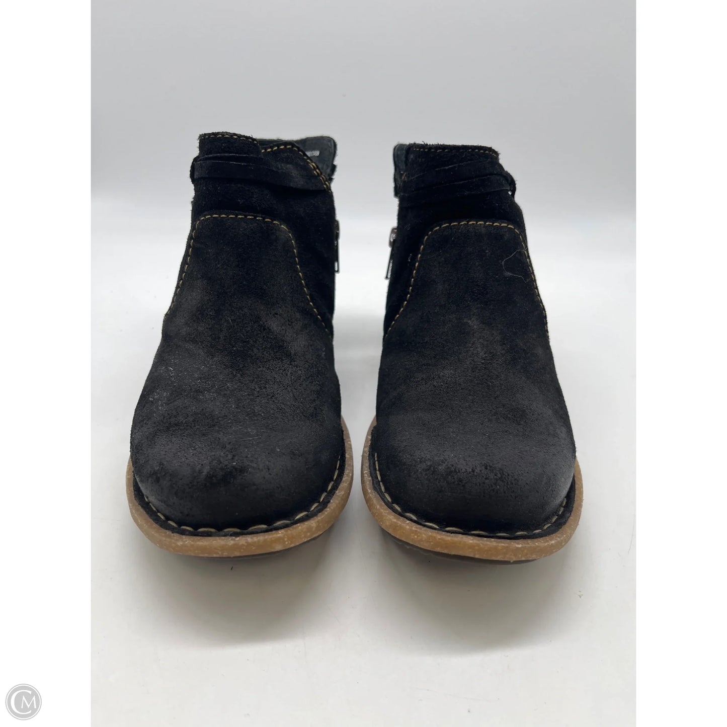 Boots Ankle Flats By Born In Black, Size: 7.5