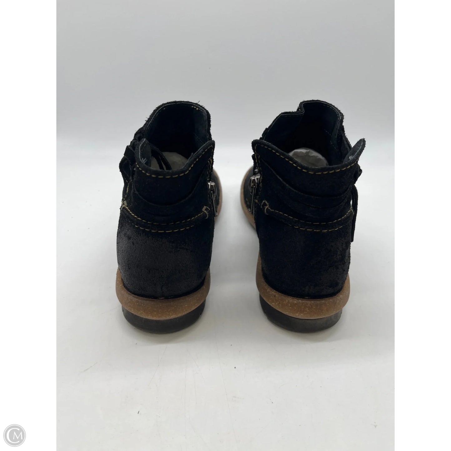 Boots Ankle Flats By Born In Black, Size: 7.5