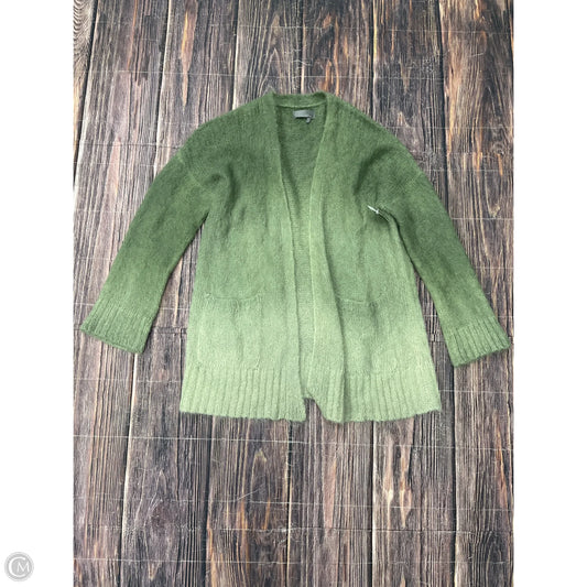 Sweater Cardigan By Anthropologie In Green, Size: M
