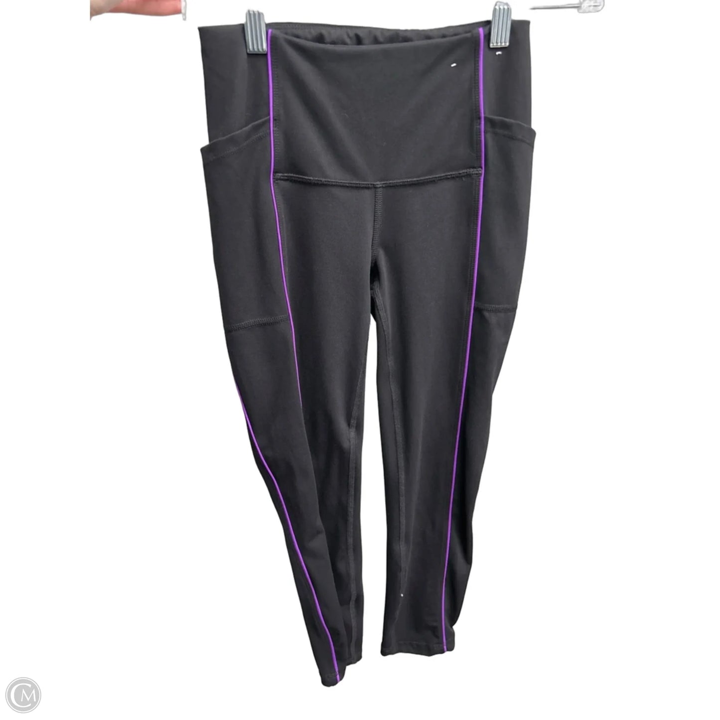 Athletic Leggings By Xersion In Black, Size: Xs