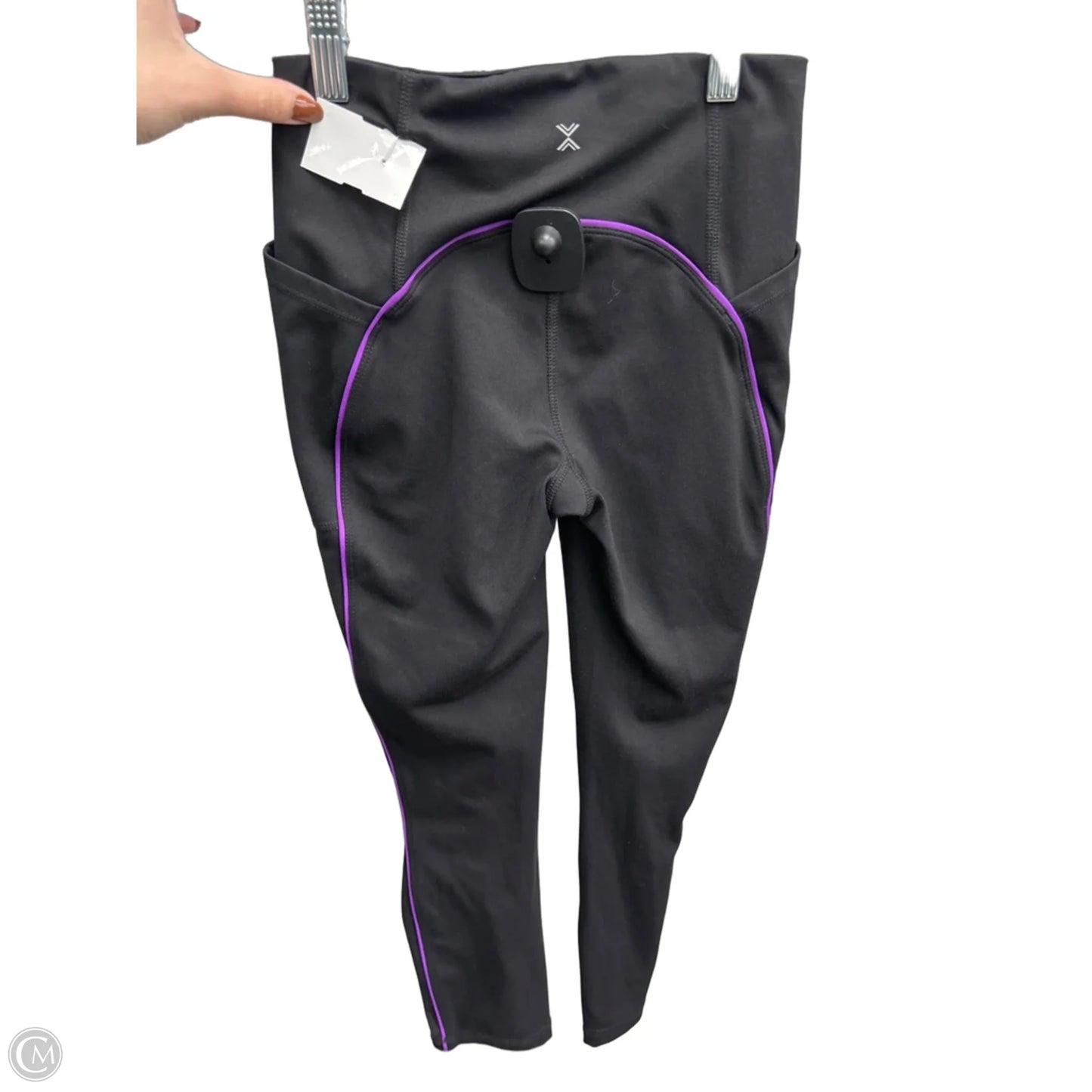 Athletic Leggings By Xersion In Black, Size: Xs