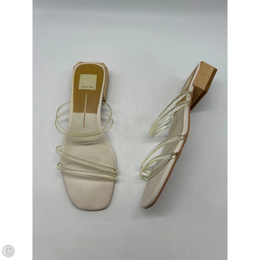 Sandals Flats By Dolce Vita In Cream, Size: 8.5
