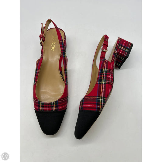 Shoes Flats By J. Crew In Red, Size: 9