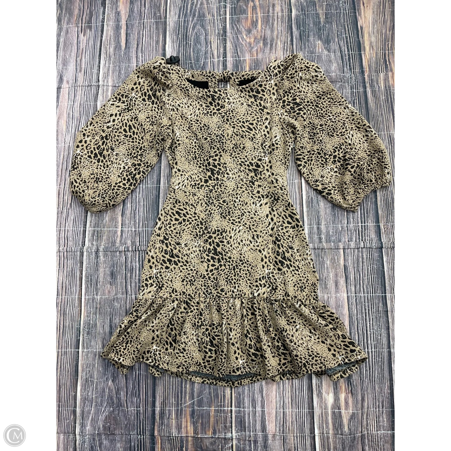 Dress Casual Midi By Maeve In Brown, Size: 12