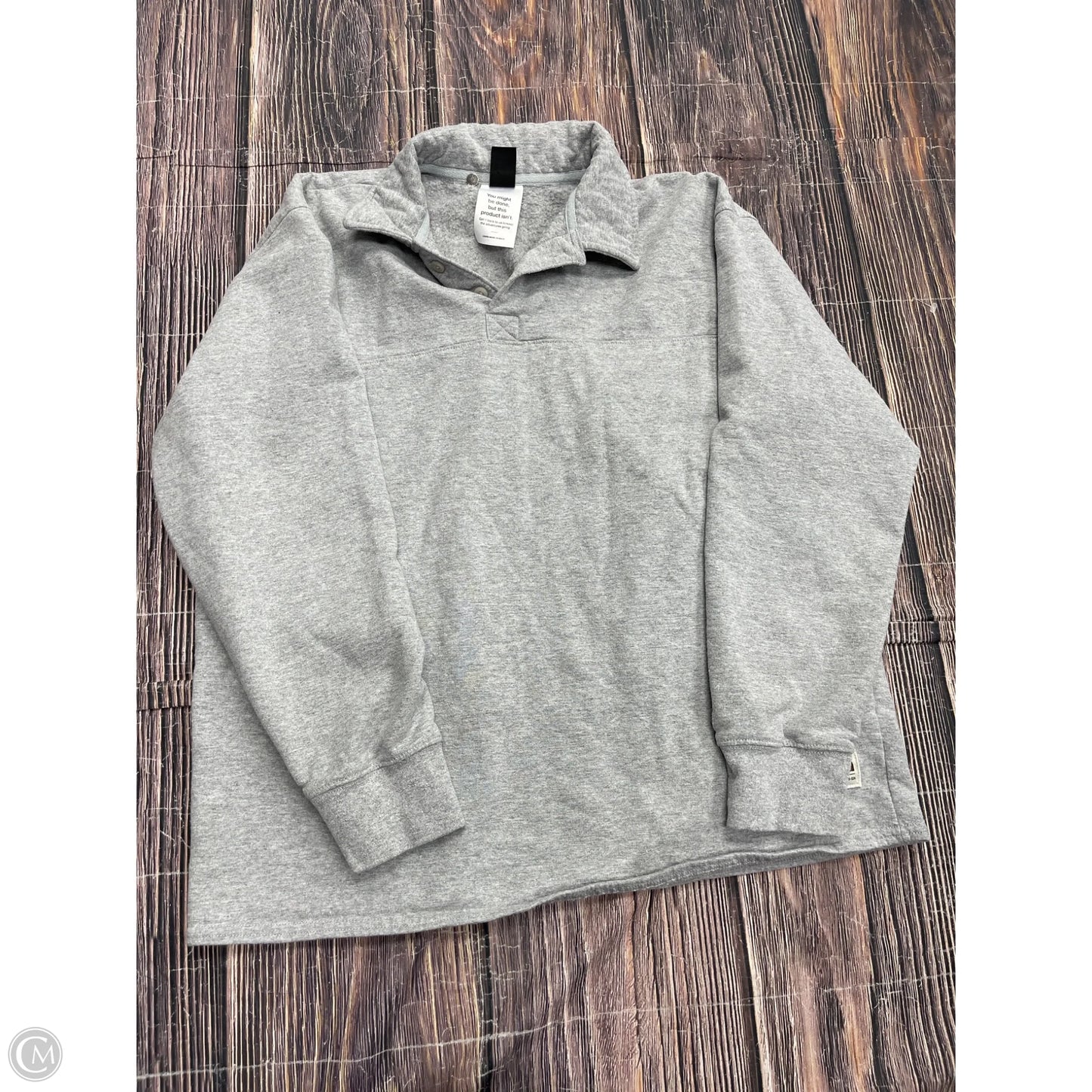 Sweatshirt Collar By The North Face In Grey, Size: L