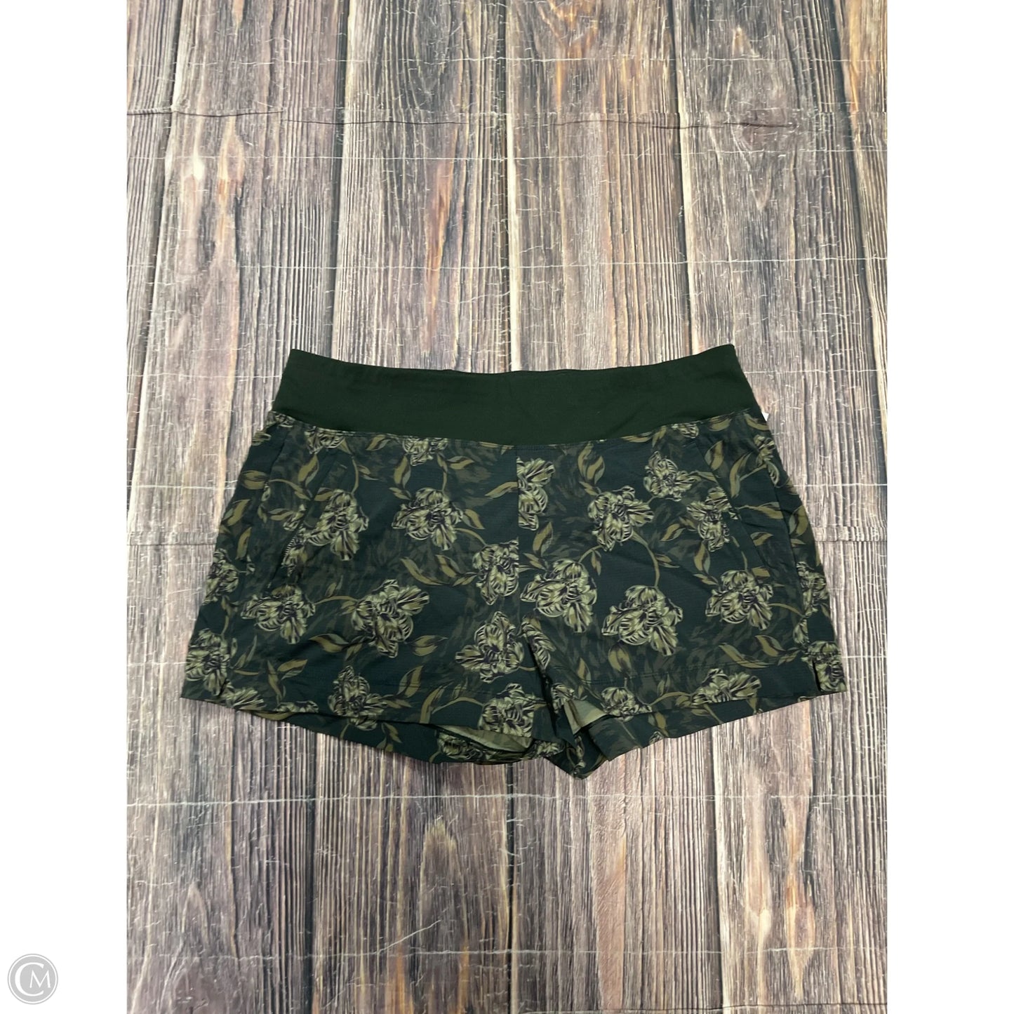 Athletic Shorts By Athleta In Green, Size: 18