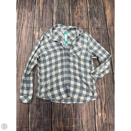 Top Long Sleeve By Market & Spruce In Blue, Size: Xl