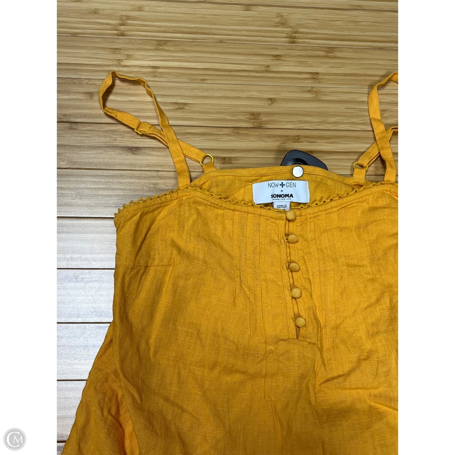 Tank Top By Sonoma In Yellow, Size: Xsp