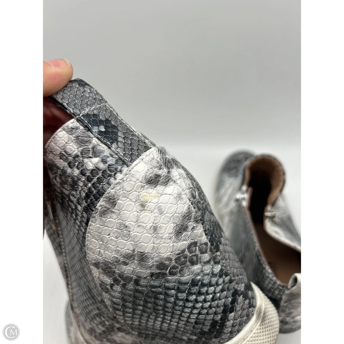Shoes Sneakers By Clothes Mentor In Snakeskin Print, Size: 8