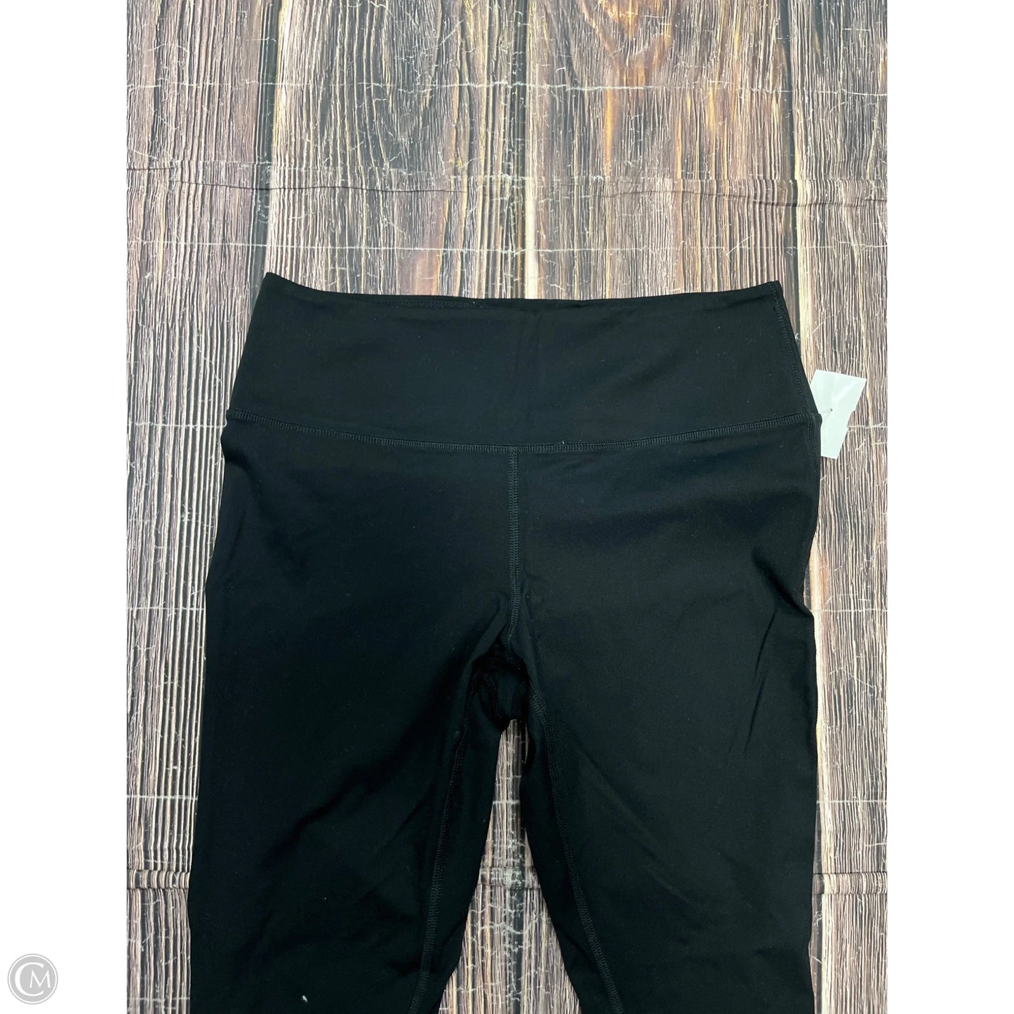 Athletic Leggings By Danskin In Black, Size: L