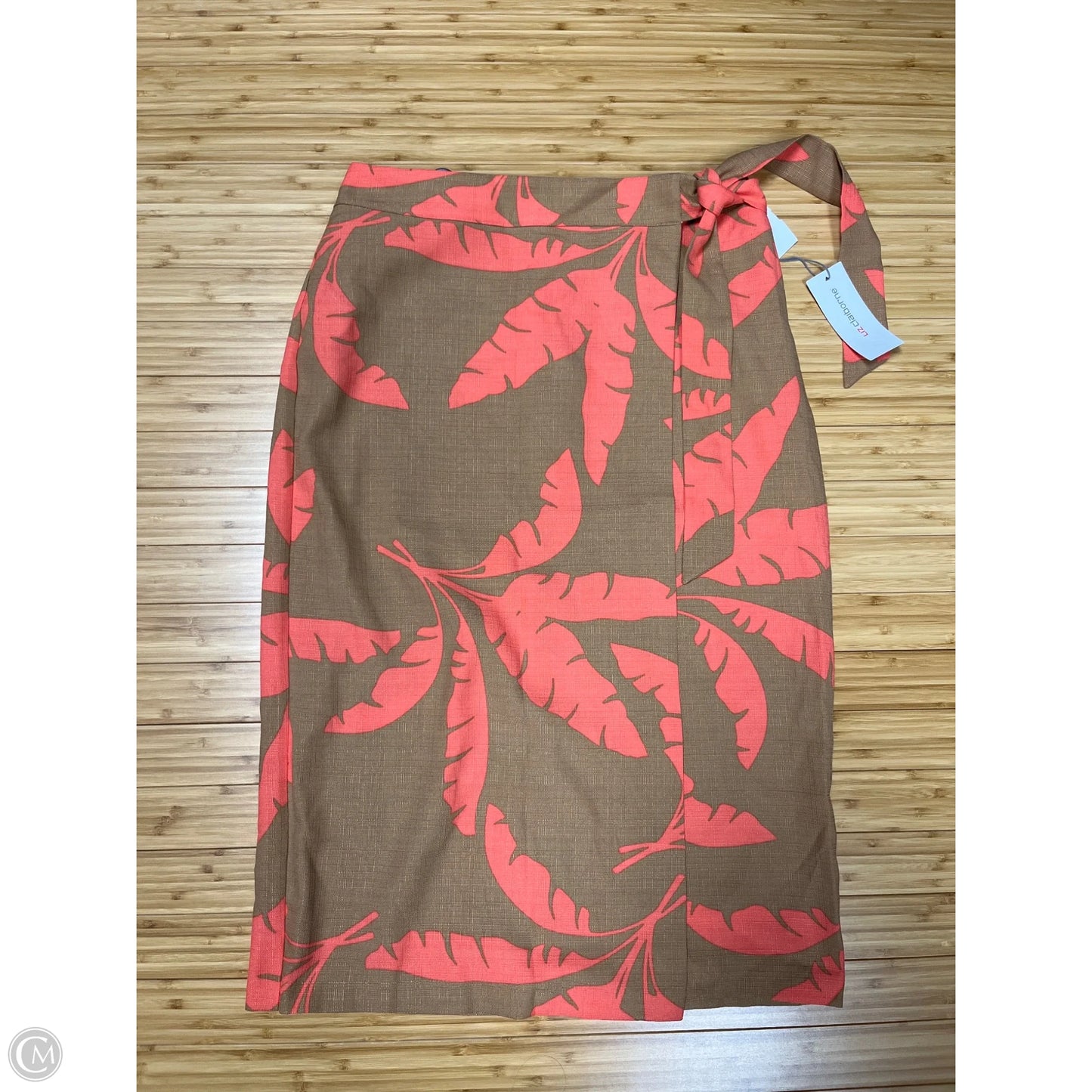 Skirt Midi By Liz Claiborne In Brown, Size: 4
