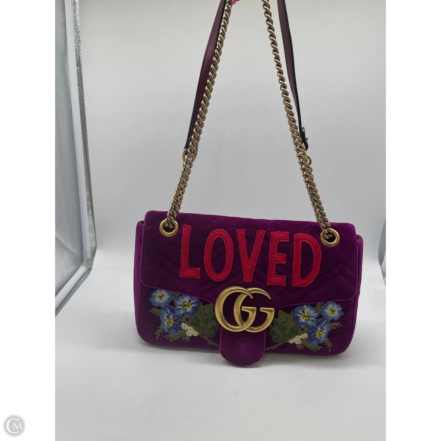 Handbag Luxury Designer By Gucci, Size: Medium