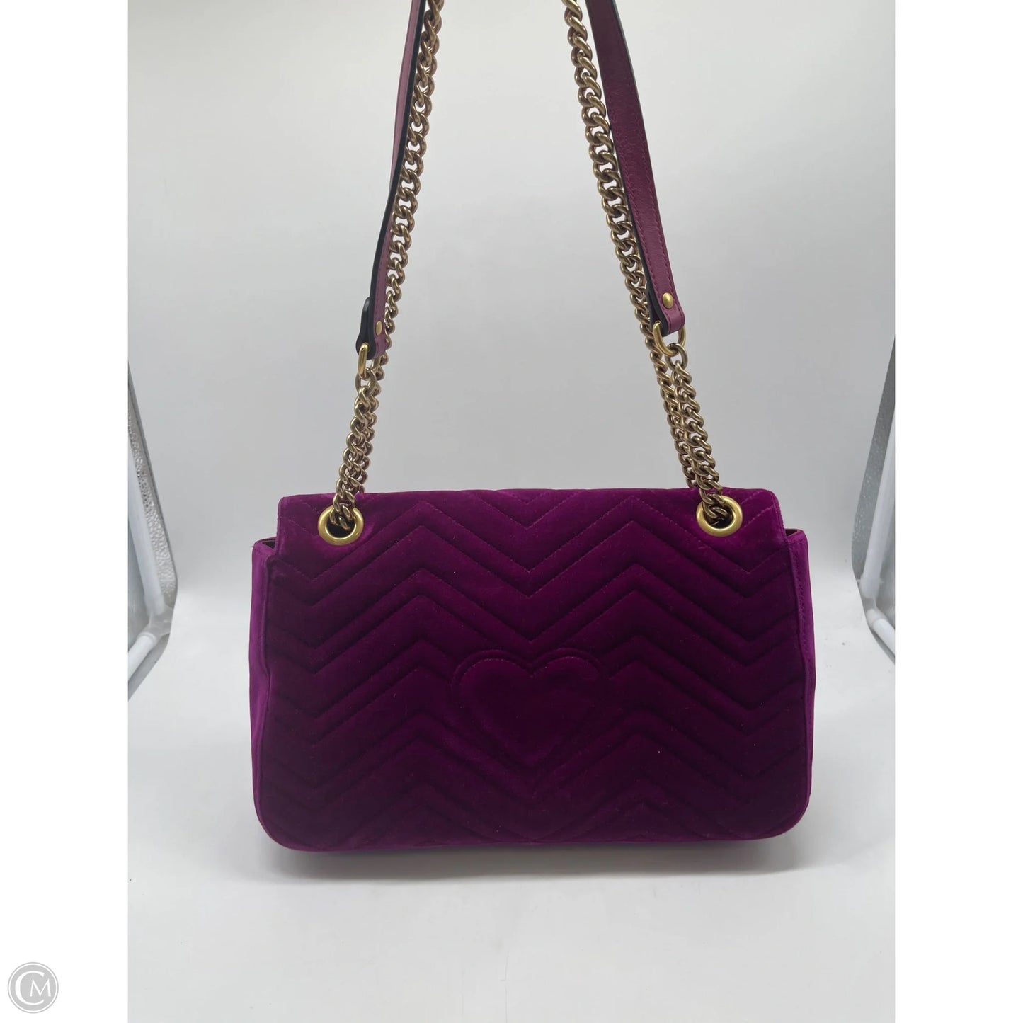 Handbag Luxury Designer By Gucci, Size: Medium