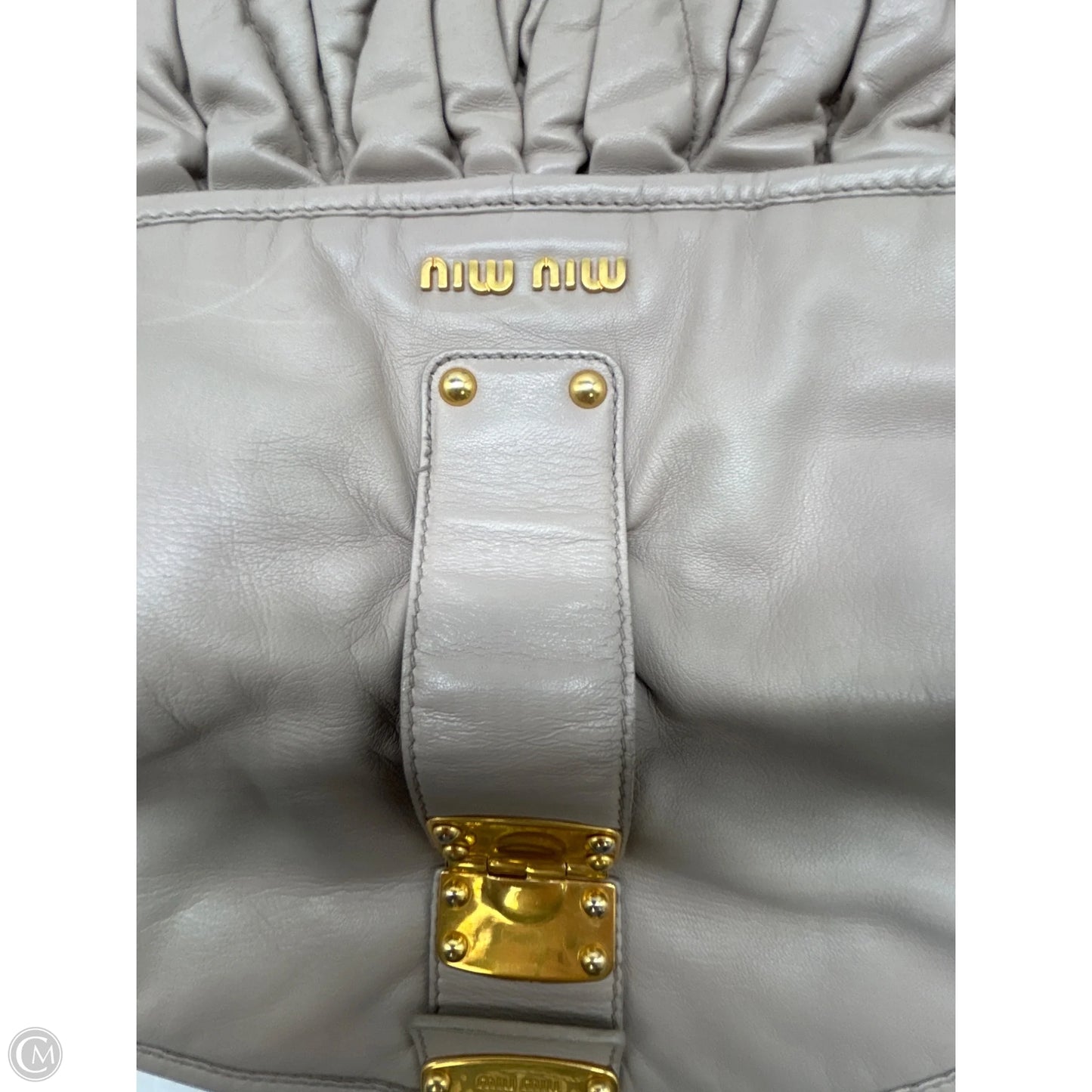 Crossbody Luxury Designer By Miu Miu, Size: Large