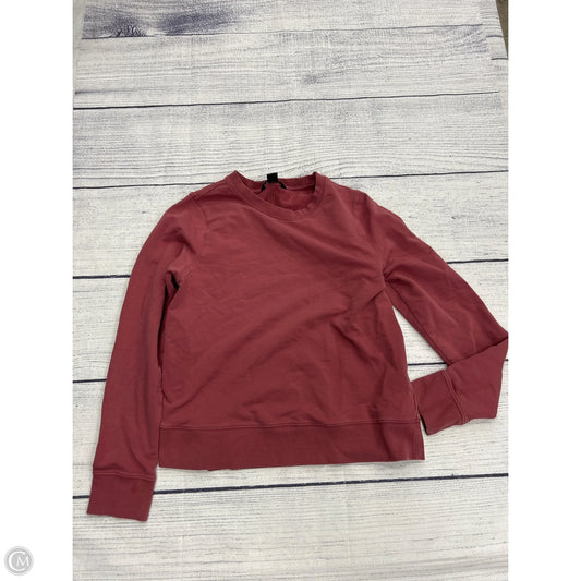 Athletic Top Long Sleeve Crewneck By Athleta In Pink, Size: S