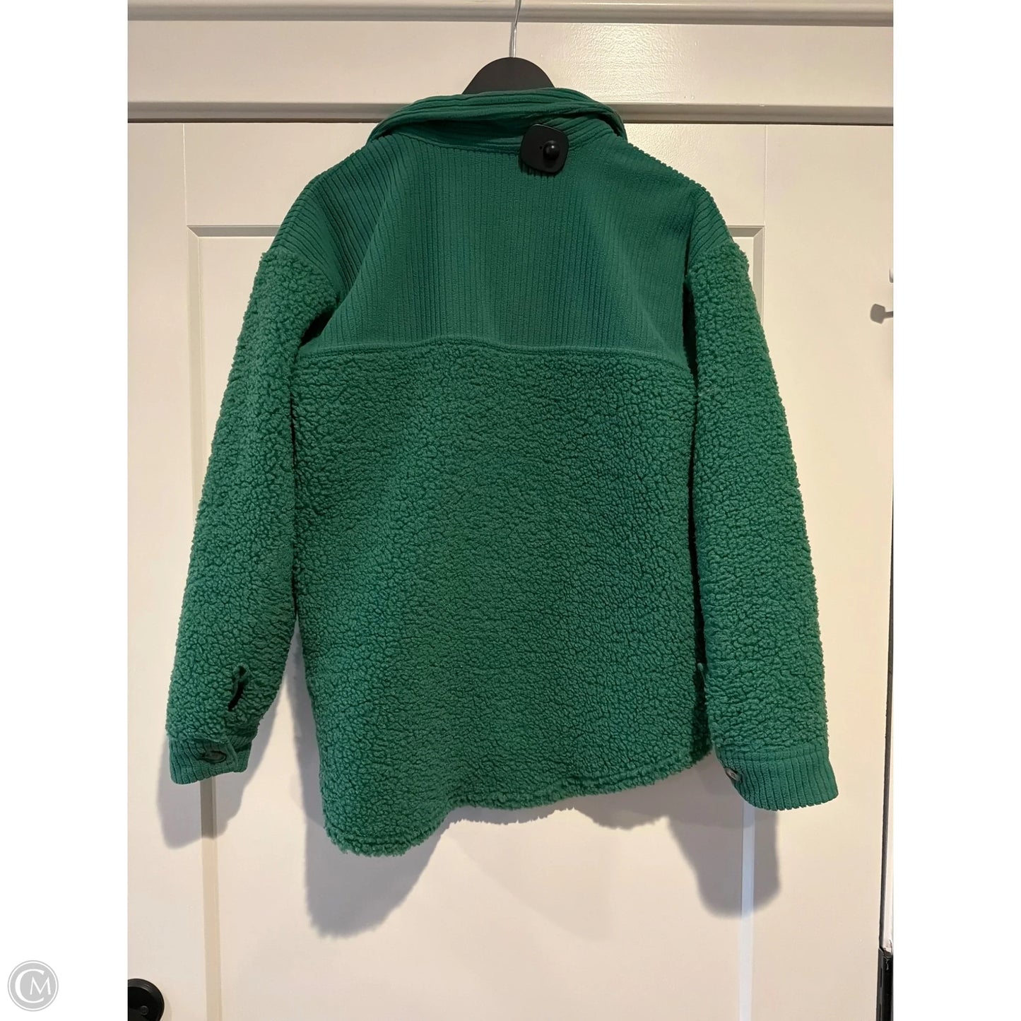 Jacket Shirt By Ultra Flirt In Green, Size: S