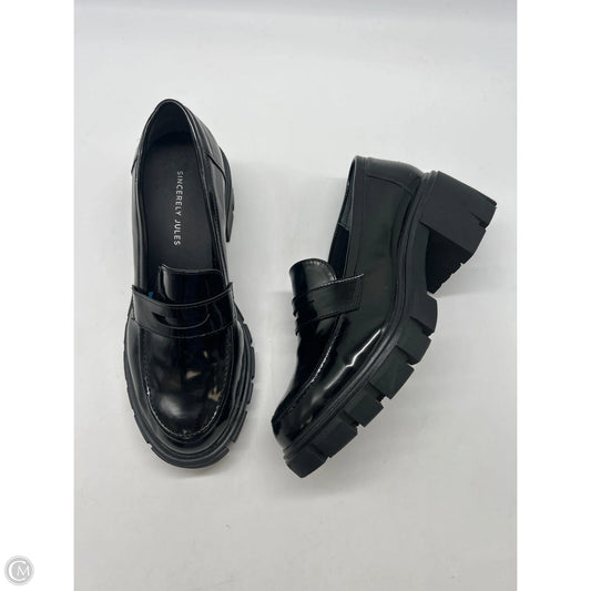 Shoes Heels Platform By Sincerely Jules In Black, Size: 7.5