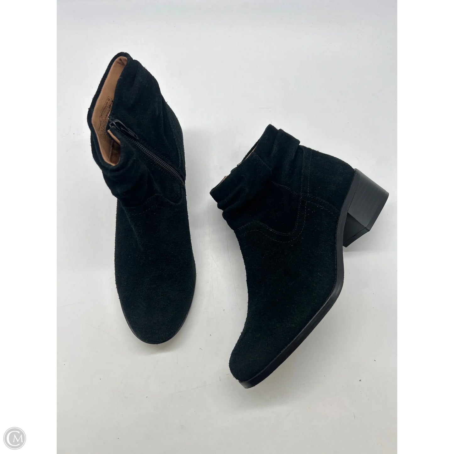 Boots Ankle Flats By Vionic In Black, Size: 7.5