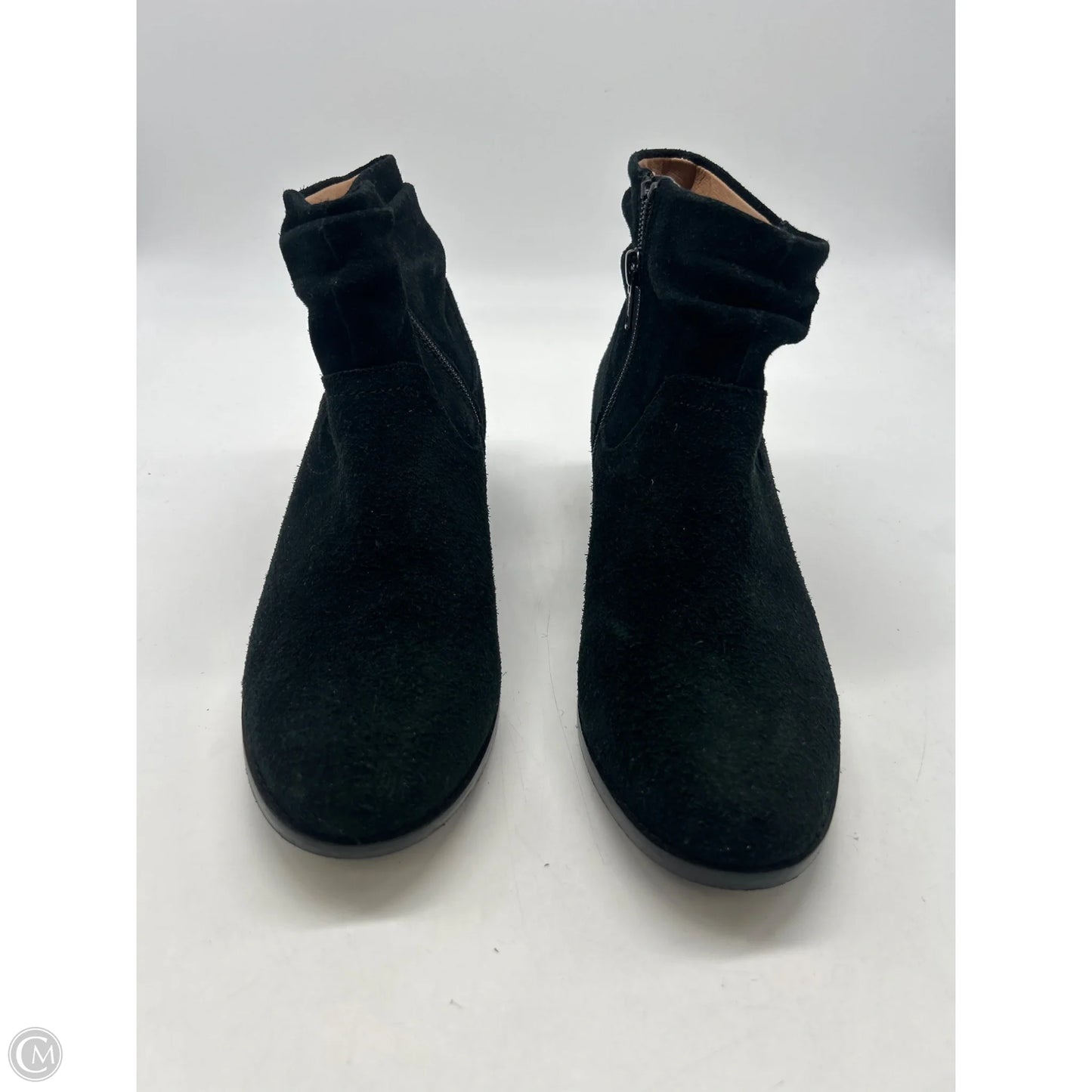 Boots Ankle Flats By Vionic In Black, Size: 7.5