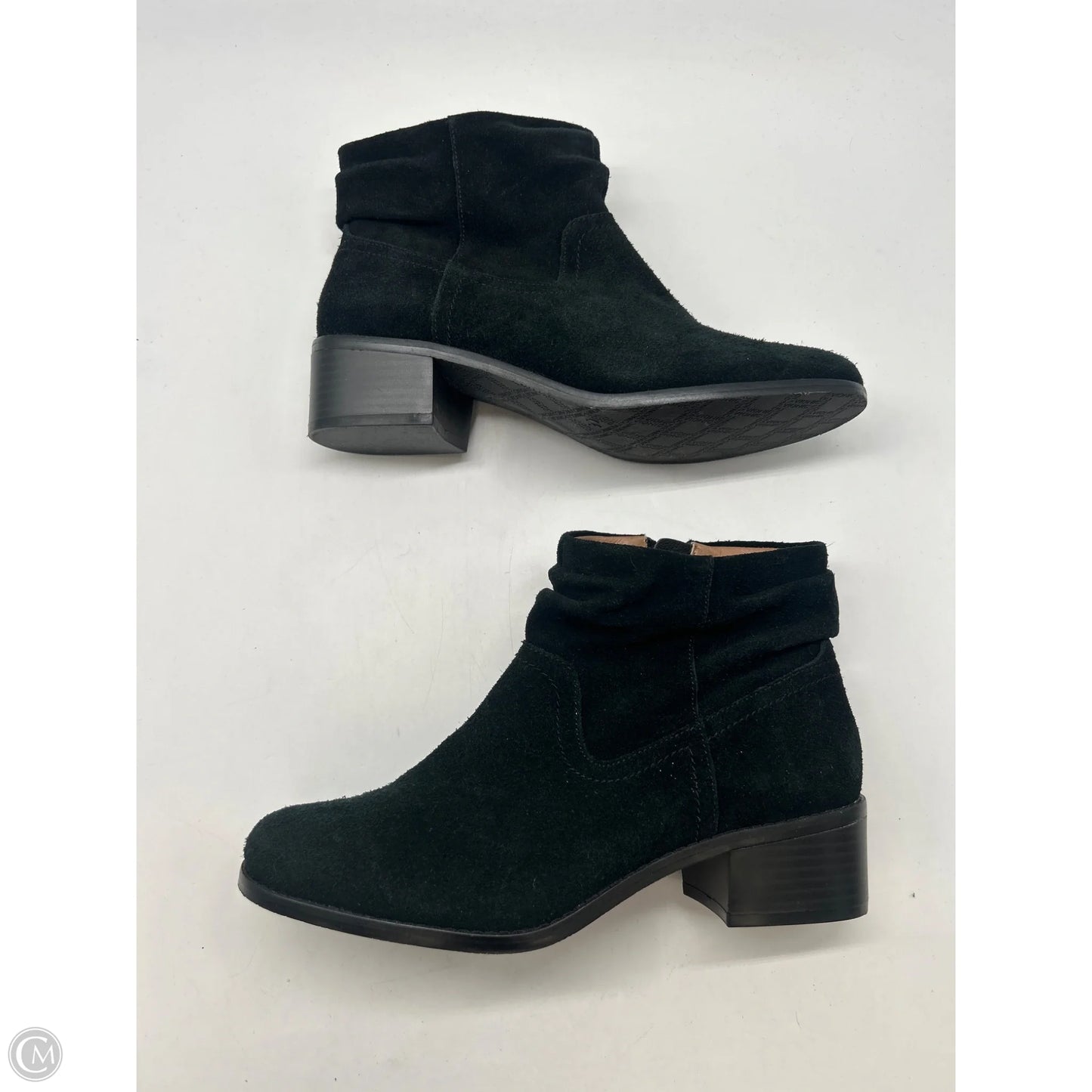 Boots Ankle Flats By Vionic In Black, Size: 7.5