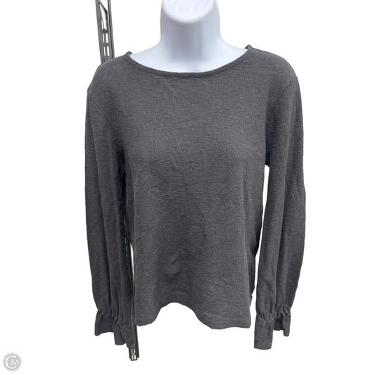 Top Long Sleeve By Madewell In Black, Size: S