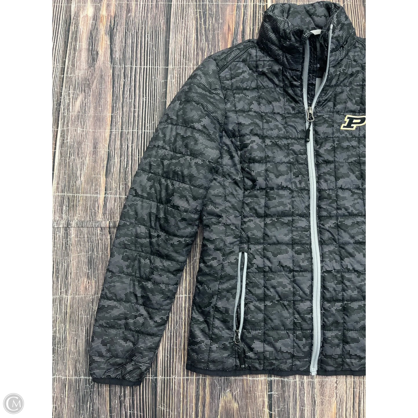 Jacket Puffer & Quilted By Cutter And Buck In Camouflage Print, Size: Xs