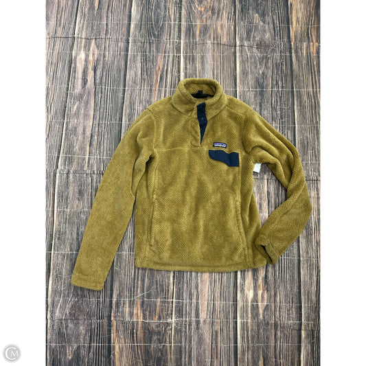 Sweatshirt Collar By Patagonia In Tan, Size: S