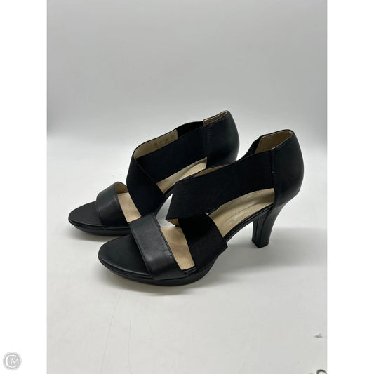 Sandals Heels Stiletto By Naturalizer In Black, Size: 8