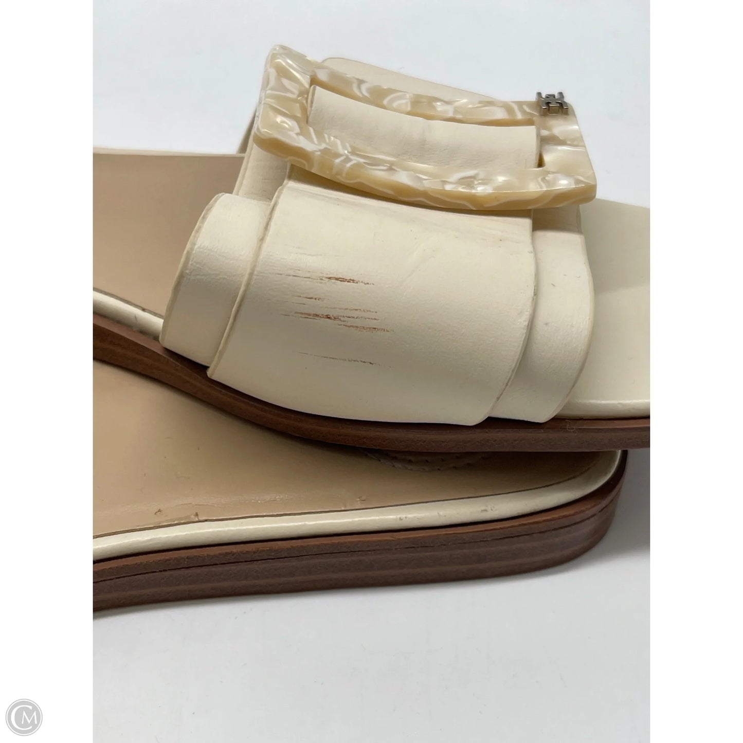 Sandals Flats By Sam Edelman In Cream, Size: 9.5
