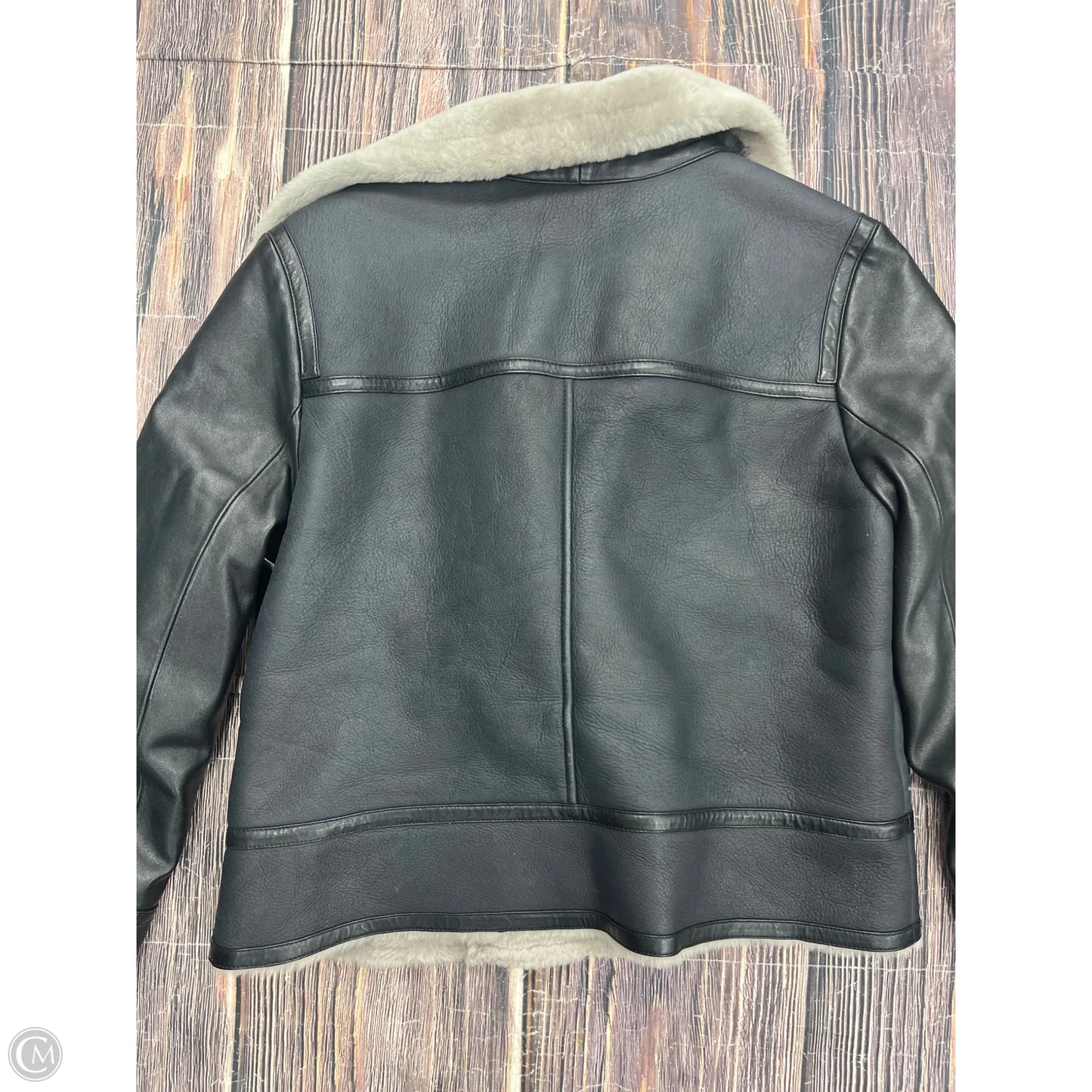 Jacket Moto By Cmb In Black, Size: M