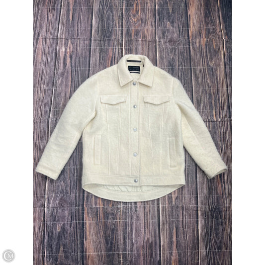 Jacket Designer By All Saints In Cream, Size: 2