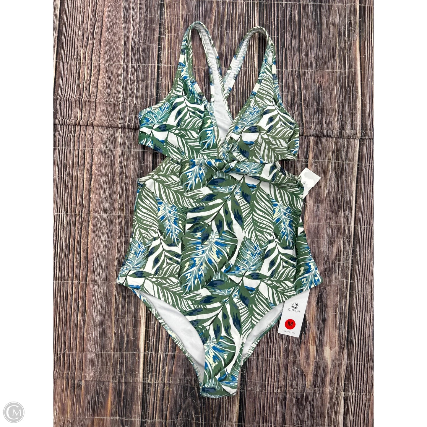 Swimsuit By Cupshe In Green, Size: M