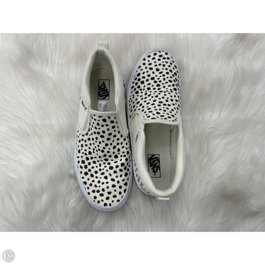 Shoes Sneakers By Vans In Cream, Size: 6