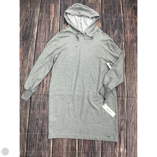 Dress Casual Short By Calvin Klein In Grey, Size: L