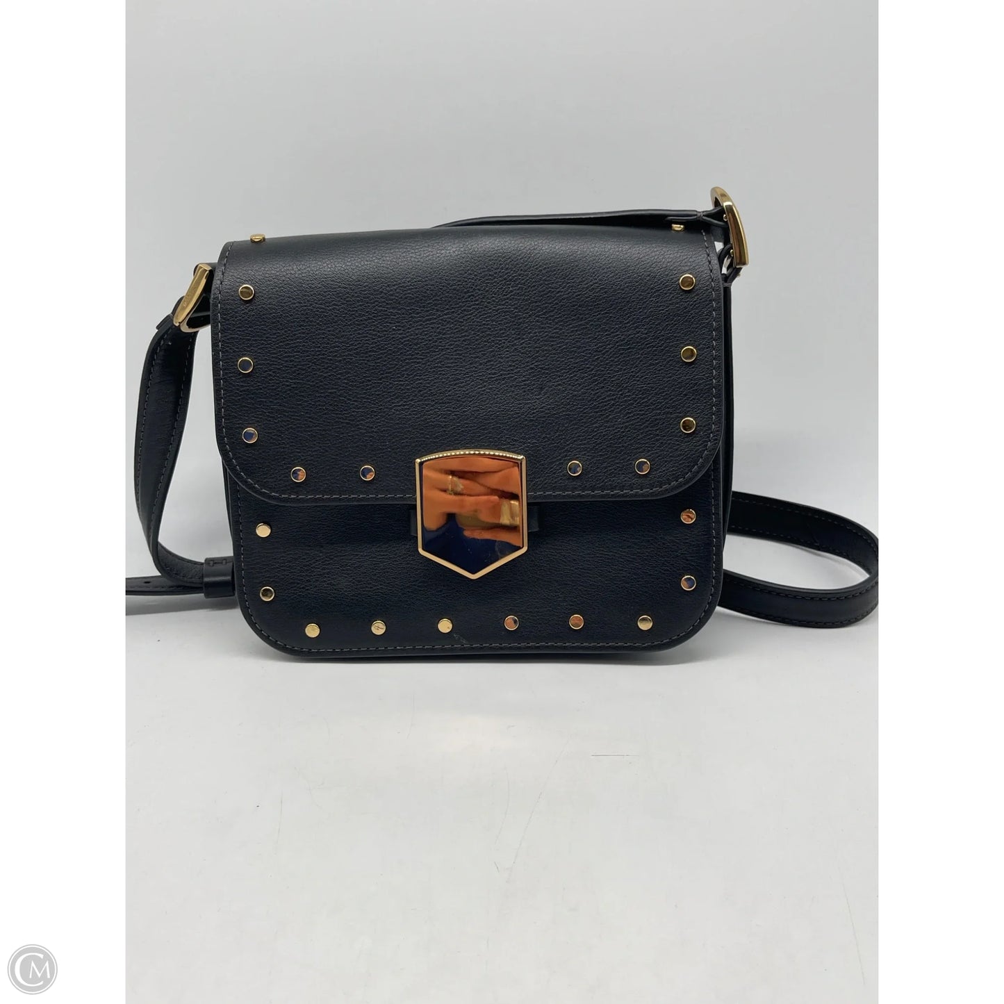 Crossbody Leather By Fossil, Size: Small