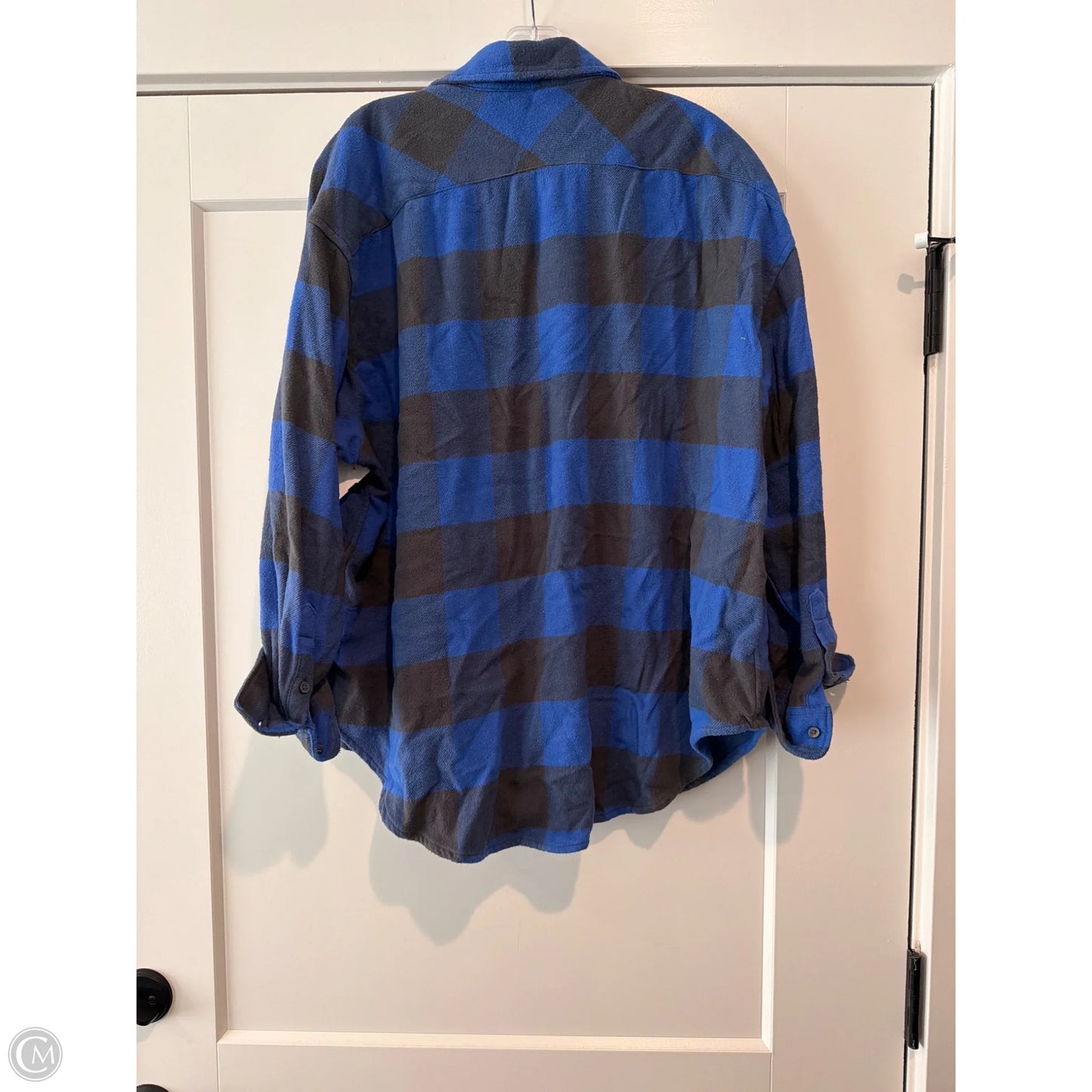 Top Long Sleeve By Aerie In Blue, Size: M