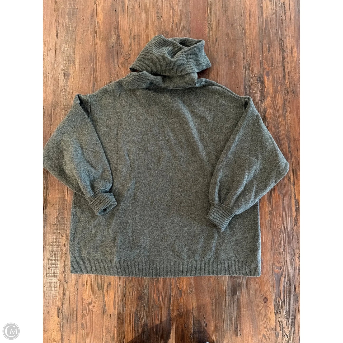 Sweater By Free People In Green, Size: Xs