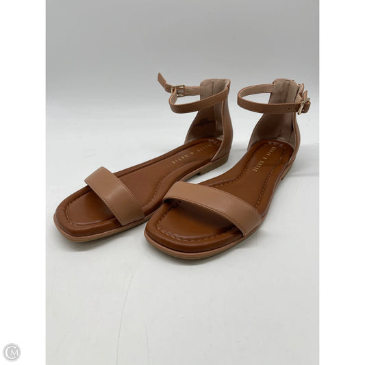 Sandals Flats By Kelly And Katie In Brown, Size: 6.5
